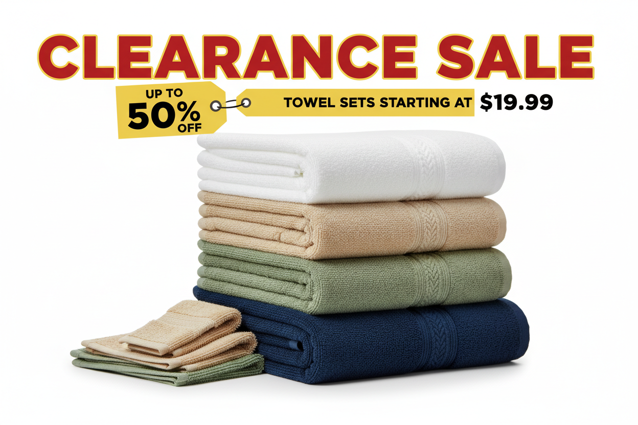 Towel Sets Clearance – How to Score Great Deals Without Sacrificing Quality