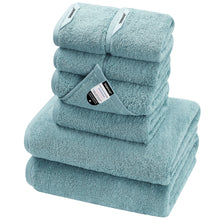Load image into Gallery viewer, SEMAXE 100% Cotton Bath Towel Set (8 pieces)
