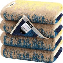 Load image into Gallery viewer, SEMAXE 100% Cotton Hand Towel Set (4 piece)

