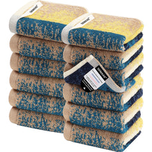 Load image into Gallery viewer, SEMAXE 100% Cotton Washcloth Set (12 piece)

